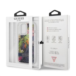 Кейс Guess Liquid Glitter, iPhone 13 Pro /flowers/