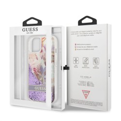 Кейс Guess Liquid Glitter, iPhone 13 Pro /flowers2/