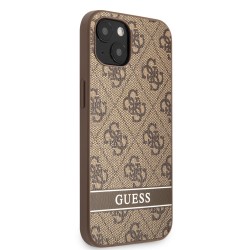 Кейс Guess Stripe, iPhone 13 Pro Max /кафяв/