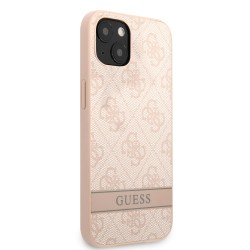 Кейс Guess Stripe, iPhone 13 Pro Max /розов/