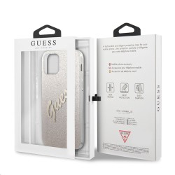 Кейс Guess Vintage, iPhone 12 Pro Max /златист/