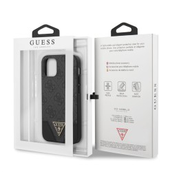 Кейс Guess Triangle Logo, iPhone 12 Pro Max /черен/