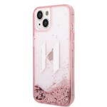 Кейс Karl Lagerfeld Liquid, iPhone 14 /розов/