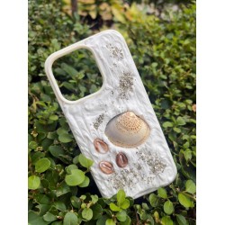 Кейс Лято, iPhone 15 Pro, индивидуален дизайн с морски елементи