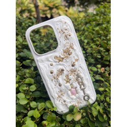 Кейс Лято, iPhone 16 Pro, индивидуален дизайн с морски елементи