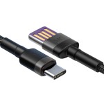 Кабел USB - Type-C, BASEUS, 5A, 1м, 40W, CAFULE