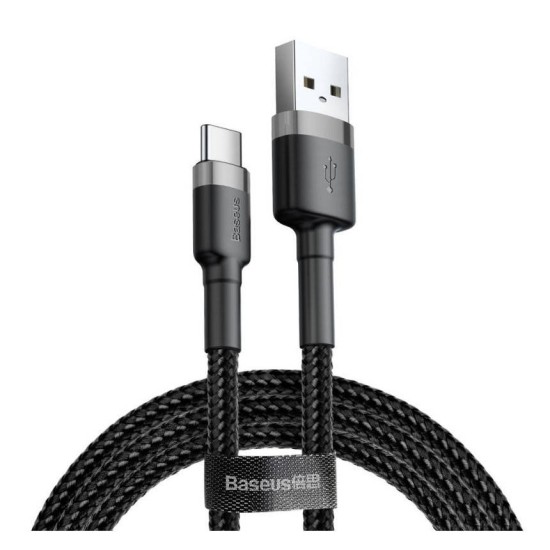 Кабел USB - Type-C, BASEUS, 2A, 2м, CAFULE