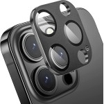 Стъклен протектор за камера, iPhone /черен/