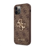 Кейс Guess Metal Logo, iPhone 14 /кафяв/