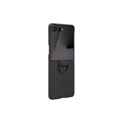 Калъф Silicone Cover with Ring Samsung Z Flip 7 /черен/