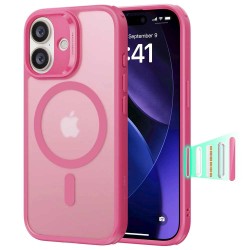 Калъф ESR Classic Hybrid iPhone 17, MagSafe + Camera control cover /розов/