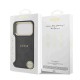 Калъф GUESS Apple iPhone 17 Pro Max, Leather 4G Gold Frame MagSafe /черен/