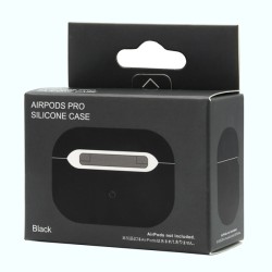 Силиконов калъф за AirPods Pro /черен/