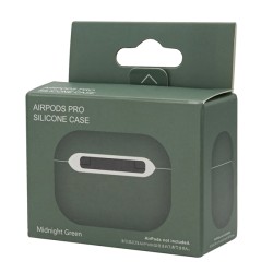 Силиконов калъф за AirPods Pro /зелен/
