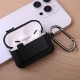Калъф Black Carbon за AirPods 4 с карабинер /черен/