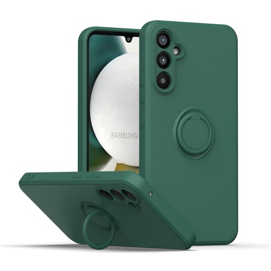 Калъф RING Silicone Samsung A37 5G/ A57 5G /зелен/