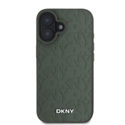 Калъф DKNY Apple iPhone 16, MagSafe /зелен/