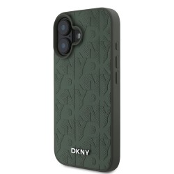 Калъф DKNY Apple iPhone 16, MagSafe /зелен/
