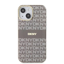 Калъф DKNY Apple iPhone 13, Magsafe /бежов/