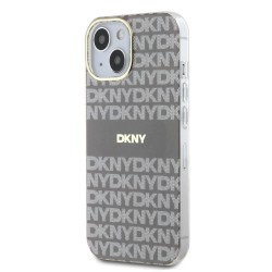 Калъф DKNY Apple iPhone 13, Magsafe /бежов/
