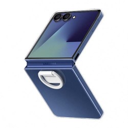 Калъф Silicone Cover with Ring Samsung Z Flip 7 /прозрачен/