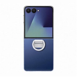 Калъф Silicone Cover with Ring Samsung Z Flip 7 /прозрачен/