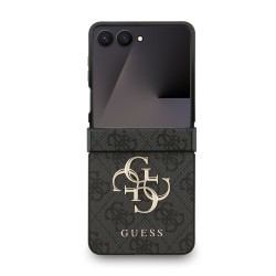 Калъф GUESS Samsung Z Flip 7, PU 4G Metal Logo /сив/