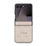 Калъф GUESS Samsung Z Flip 7, PU Leather 4G Colored Ring MagSafe /розов/