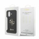 Калъф GUESS Apple iPhone 17, Fixed Glitter 4G Metal Logo /черен/