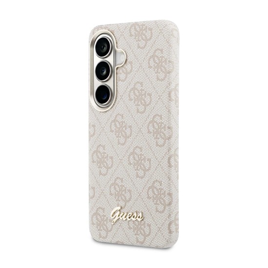 Калъф GUESS Samsung S26, PU 4G Script Metal Logo MagSafe /розов/