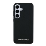 Kейс Karl Lagerfeld Samsung S25, Saffiano Metal Logo and Frame /черен/