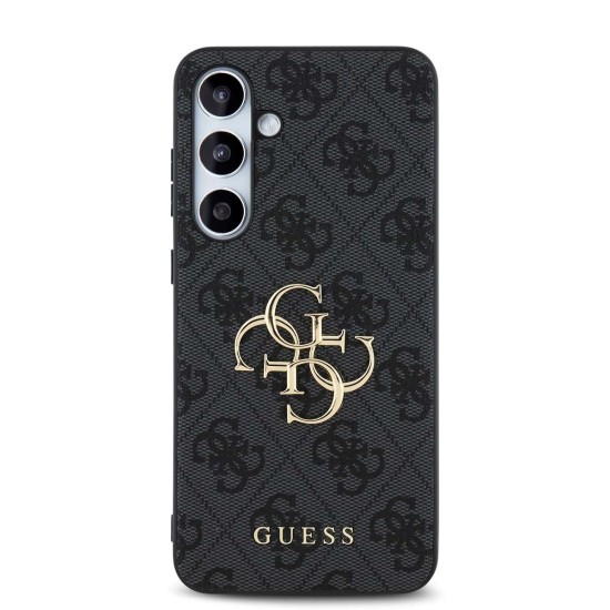 Кейс Guess Metal Logo, Samsung S24 FE /сив/