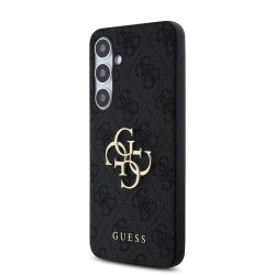 Кейс Guess Metal Logo, Samsung S24 FE /сив/
