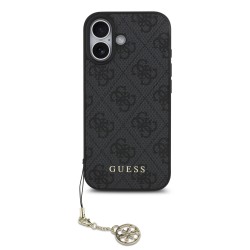 Калъф GUESS Apple iPhone 17, 4G Charm Tone on Tone /сив/