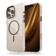 Акрилен прозрачен кейс Magsafe iPhone 17 Pro /черен/