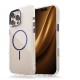 Акрилен прозрачен кейс Magsafe iPhone 17 Pro Max /син/
