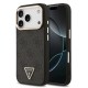 Калъф GUESS Apple iPhone 17 Pro, PU 4G Strass Triangle Logo Gold Frame MagSafe /черен/