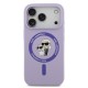 Калъф Karl Lagerfeld Apple iPhone 17 Pro, Liquid Silicone MagSafe /лилав/ 