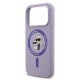 Калъф Karl Lagerfeld Apple iPhone 17 Pro, Liquid Silicone MagSafe /лилав/ 