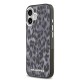 Калъф Karl Lagerfeld Apple iPhone 17, IML Leopard MagSafe /сив/