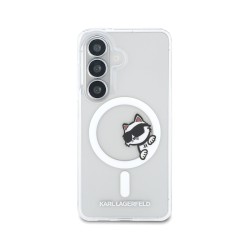 Калъф Karl Lagerfeld Samsung S26, IML Choupette Peekaboo MagSafe /прозрачен/ 