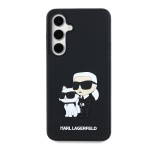Kейс Karl Lagerfeld 3D Rubber, Samsung S24 FE /черен/