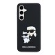 Kейс Karl Lagerfeld 3D Rubber, Samsung S24 FE /черен/