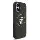 Калъф Karl Lagerfeld Apple iPhone 17, Liquid Silicone MagSafe /черен/ 