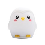 Нощна лампа Nimbo, Silicone Penguin, USB /бяла/