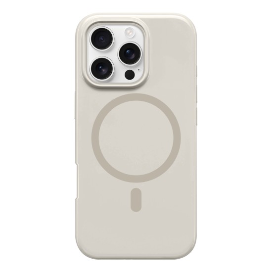 Калъф Liquid Silicone Apple iPhone 16 Pro Max, MagSafe /Champagne/