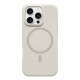 Калъф Liquid Silicone Apple iPhone 16 Pro Max, MagSafe /Champagne/