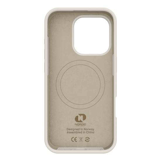 Калъф Liquid Silicone Apple iPhone 16 Pro Max, MagSafe /Champagne/