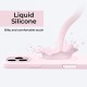 Калъф Liquid Silicone Apple iPhone 16 Plus, MagSafe /Cherry blossom/