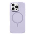 Калъф Liquid Silicone Apple iPhone 16 Plus, MagSafe /Lavander blush/